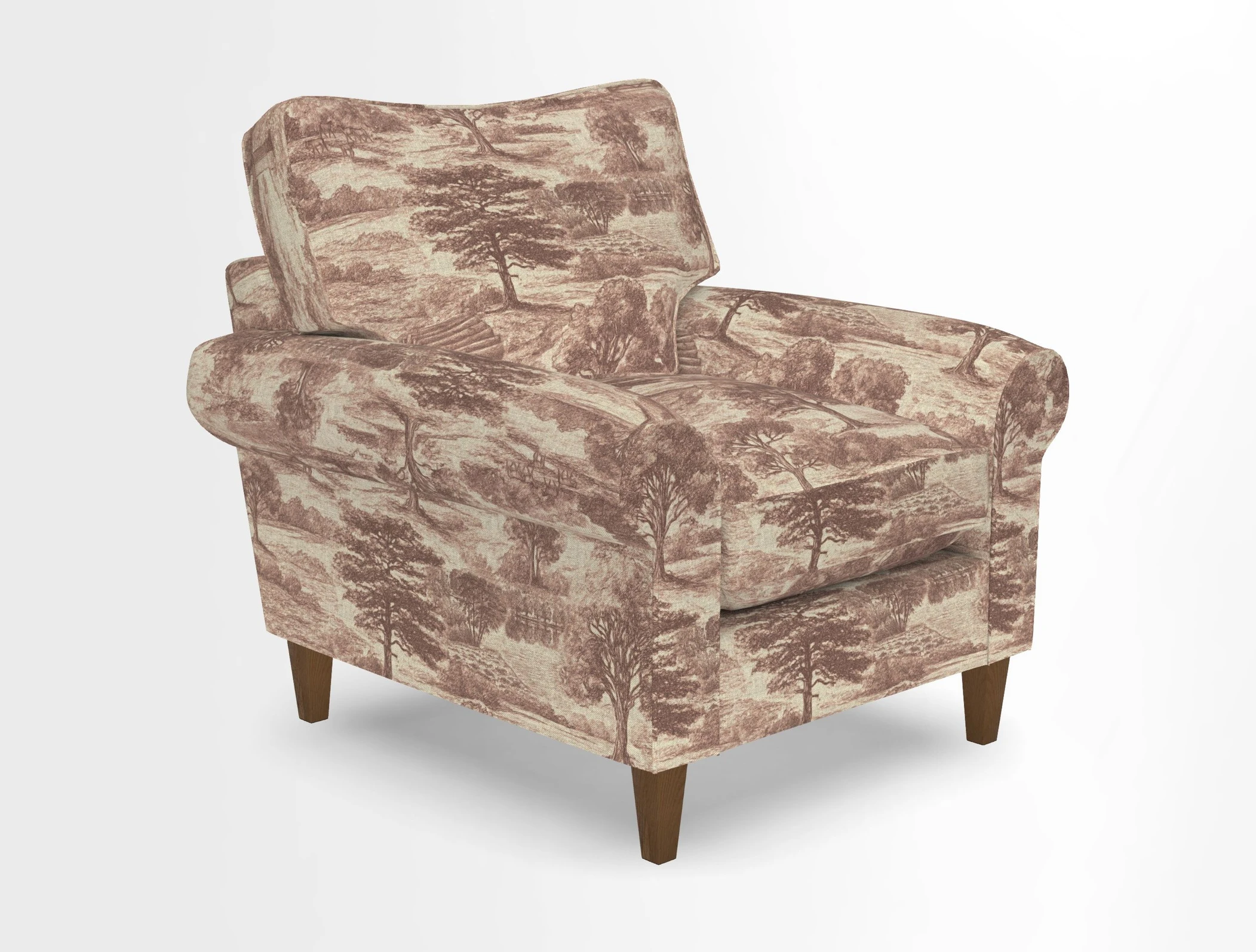 Waverley Chair in Two Tone Plain Biscuit