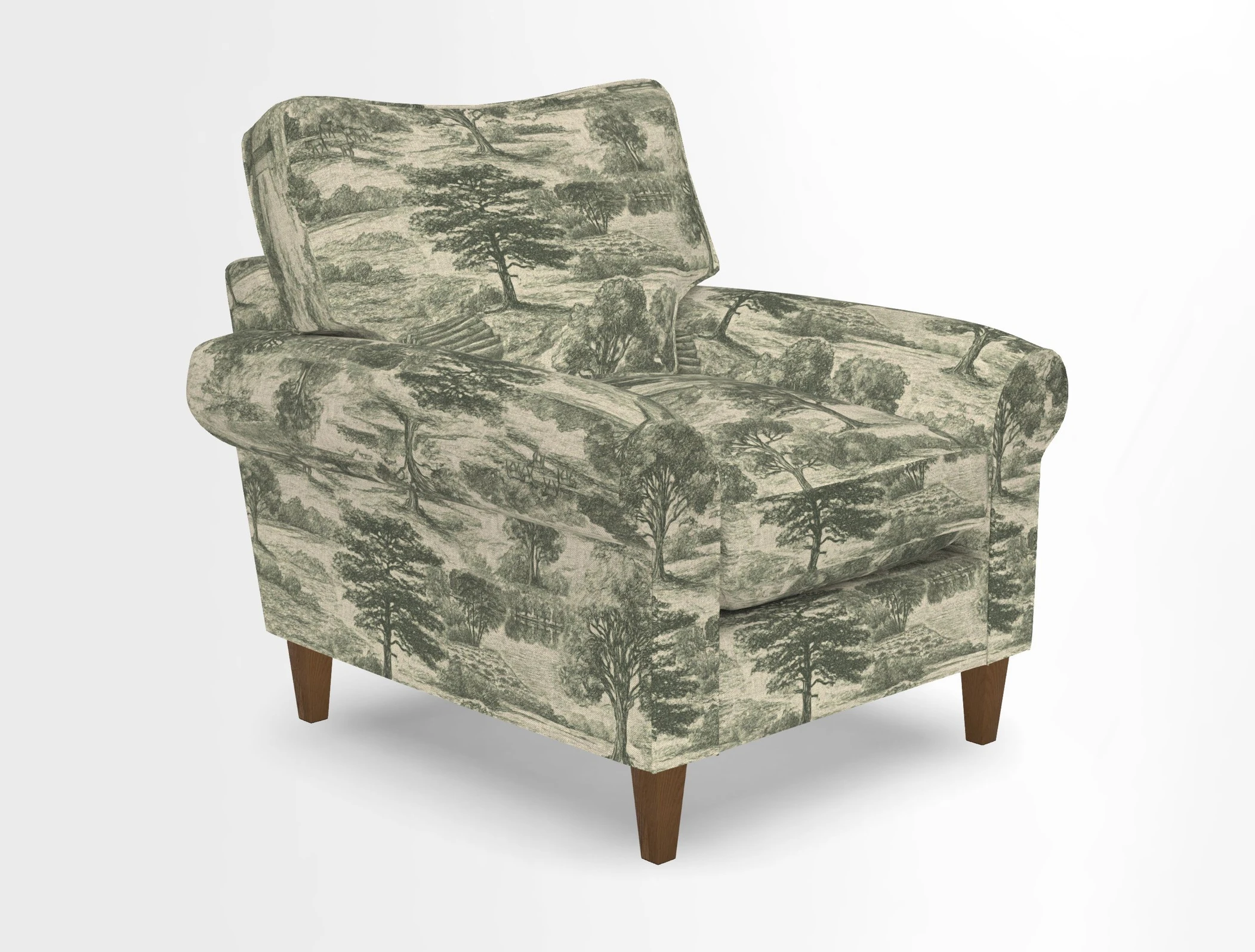 Waverley Chair in Two Tone Plain Biscuit