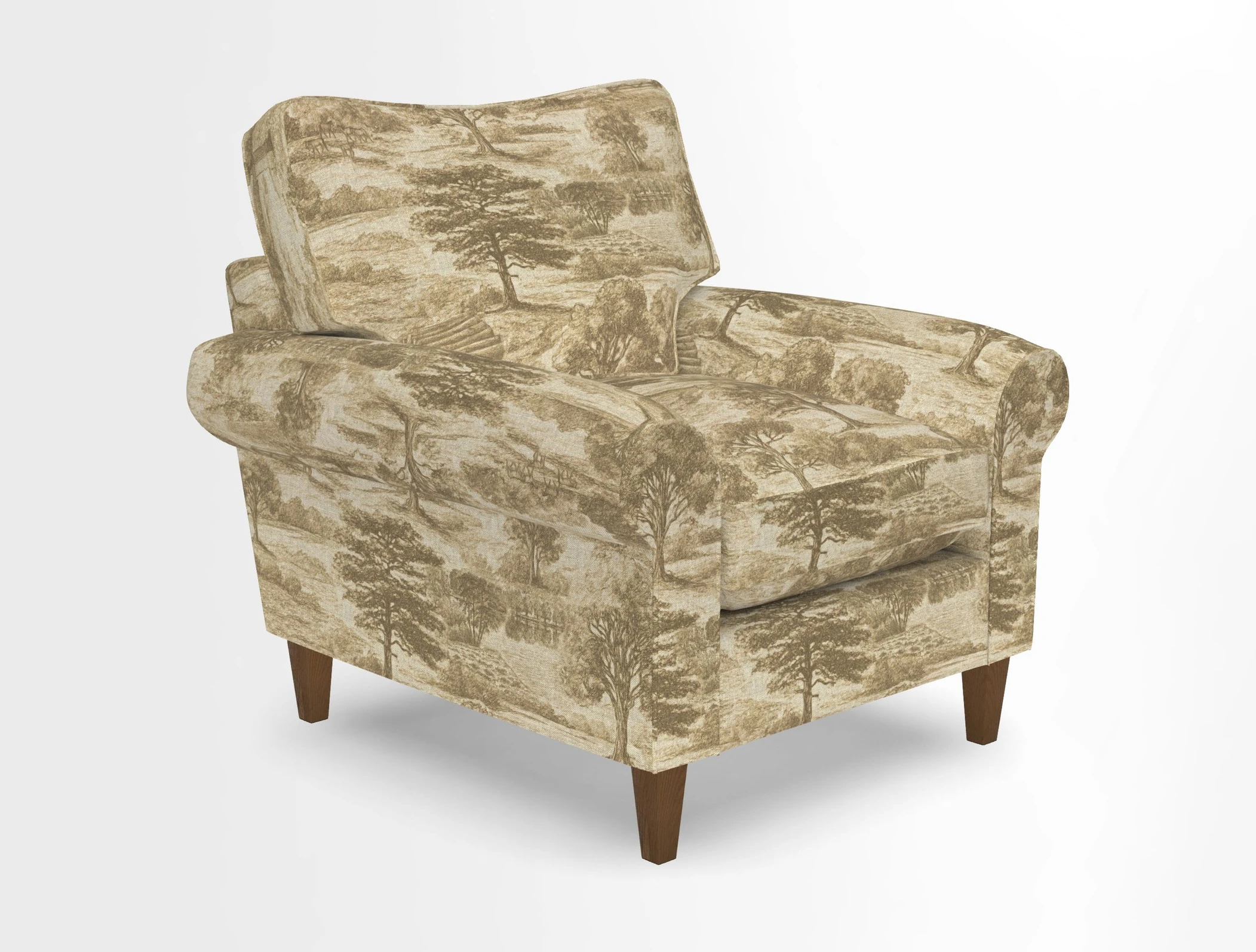 Waverley Chair in Two Tone Plain Biscuit