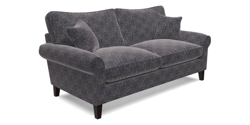 Waverley 3 Seater Sofa in Cloth 18 Bengal Stripe Indigo