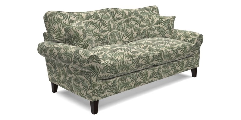 Waverley 3 Seater Sofa in Cloth 18 Bengal Stripe Indigo