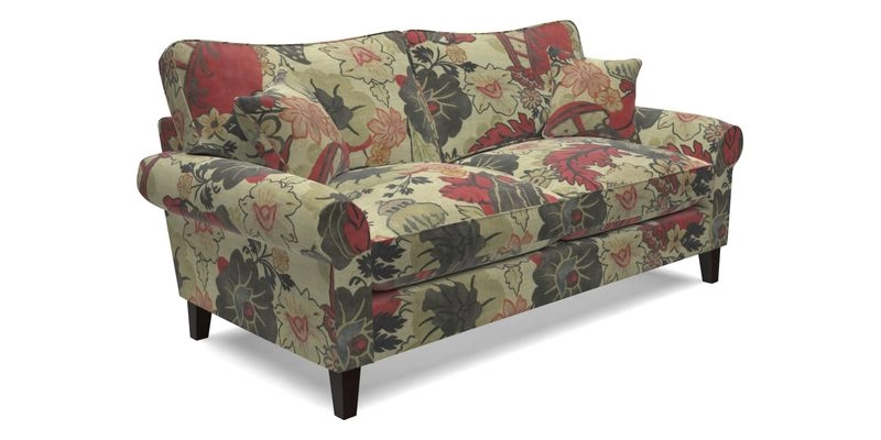 Waverley 3 Seater Sofa in Cloth 18 Bengal Stripe Indigo