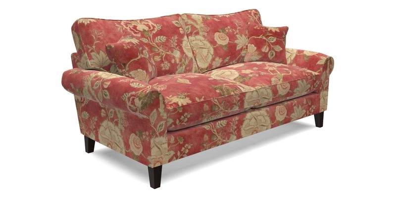 Waverley 3 Seater Sofa in Cloth 18 Bengal Stripe Indigo