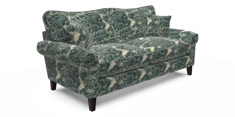 Waverley 3 Seater Sofa in Cloth 18 Bengal Stripe Indigo