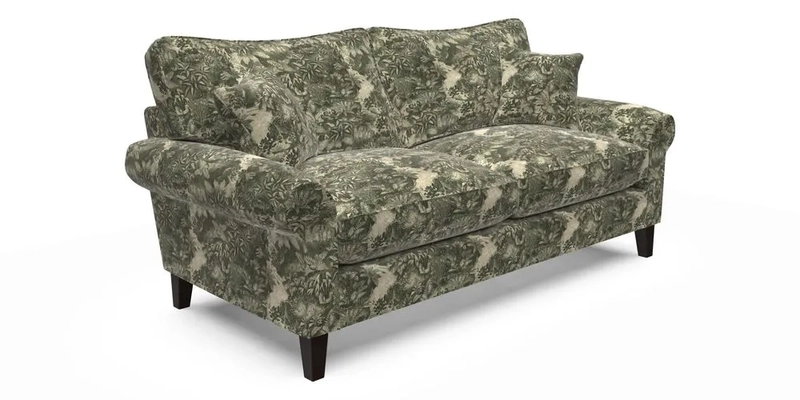 Waverley 3 Seater Sofa in Cloth 18 Bengal Stripe Indigo