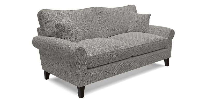 Waverley 3 Seater Sofa in Cloth 18 Bengal Stripe Indigo