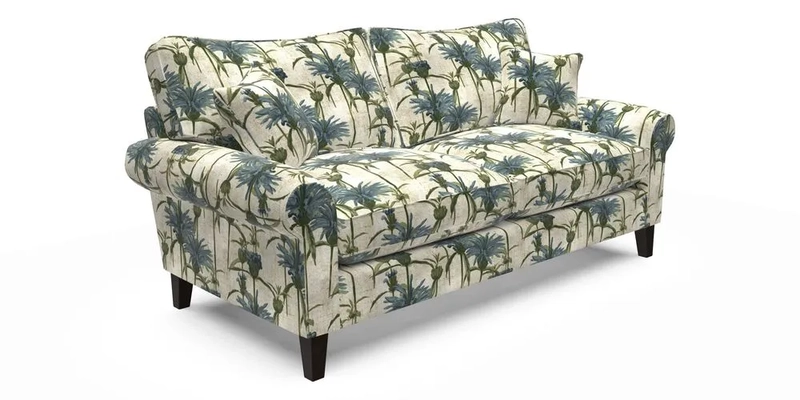 Waverley 3 Seater Sofa in Cloth 18 Bengal Stripe Indigo