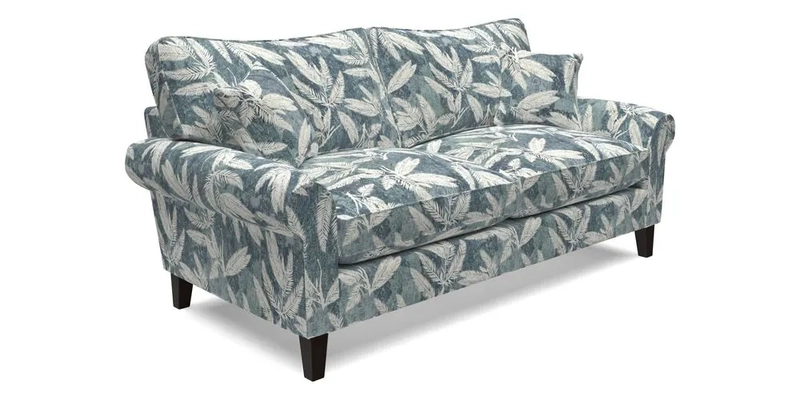 Waverley 3 Seater Sofa in Cloth 18 Bengal Stripe Indigo