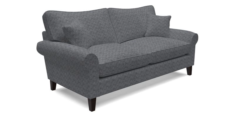 Waverley 3 Seater Sofa in Cloth 18 Bengal Stripe Indigo