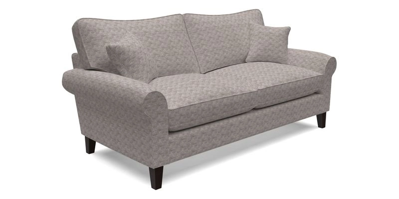 Waverley 3 Seater Sofa in Cloth 18 Bengal Stripe Indigo