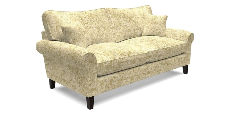 Waverley 3 Seater Sofa in Cloth 18 Bengal Stripe Indigo