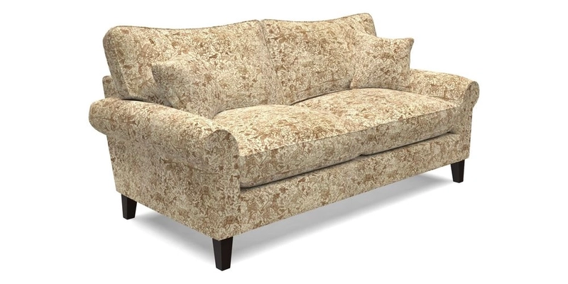 Waverley 3 Seater Sofa in Cloth 18 Bengal Stripe Indigo