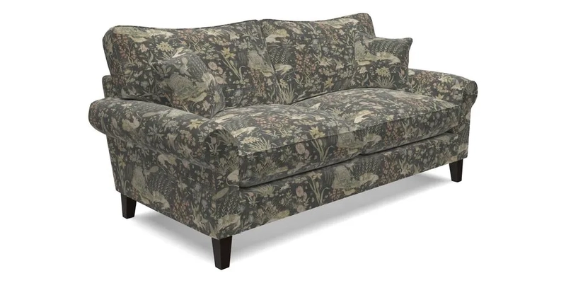 Waverley 3 Seater Sofa in Cloth 18 Bengal Stripe Indigo