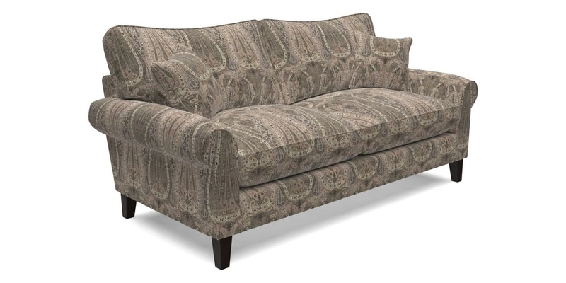 Waverley 3 Seater Sofa in Cloth 18 Bengal Stripe Indigo