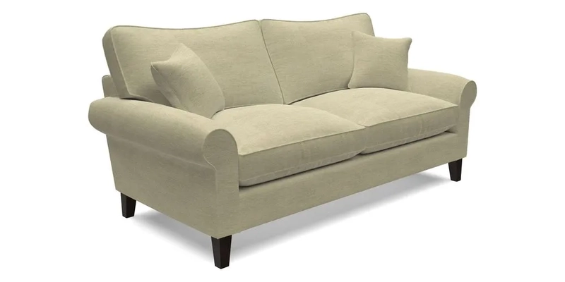 Waverley 3 Seater Sofa in Cloth 18 Bengal Stripe Indigo