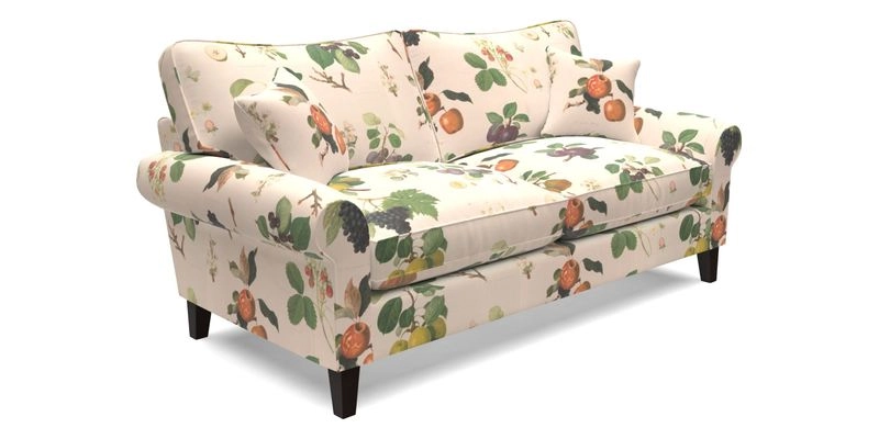 Waverley 3 Seater Sofa in Cloth 18 Bengal Stripe Indigo