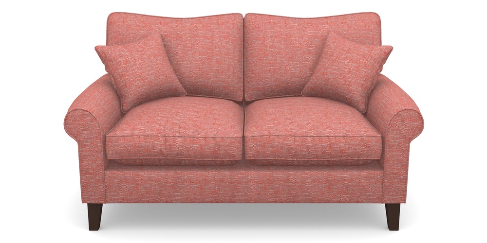 Product photograph of Waverley Scroll Arm 2 Seater Sofa In Aqua Clean Hove - Chilli from Sofas and Stuff Limited