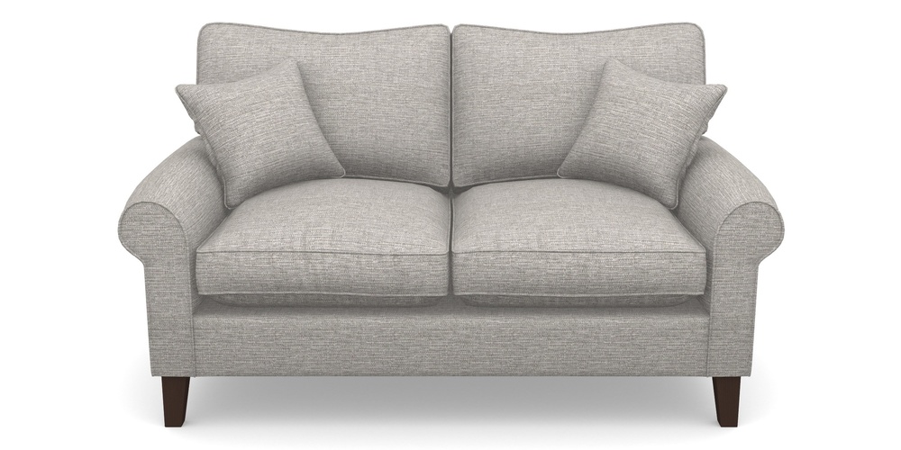 Product photograph of Waverley Scroll Arm 2 Seater Sofa In Aqua Clean Hove - Grey from Sofas and Stuff Limited