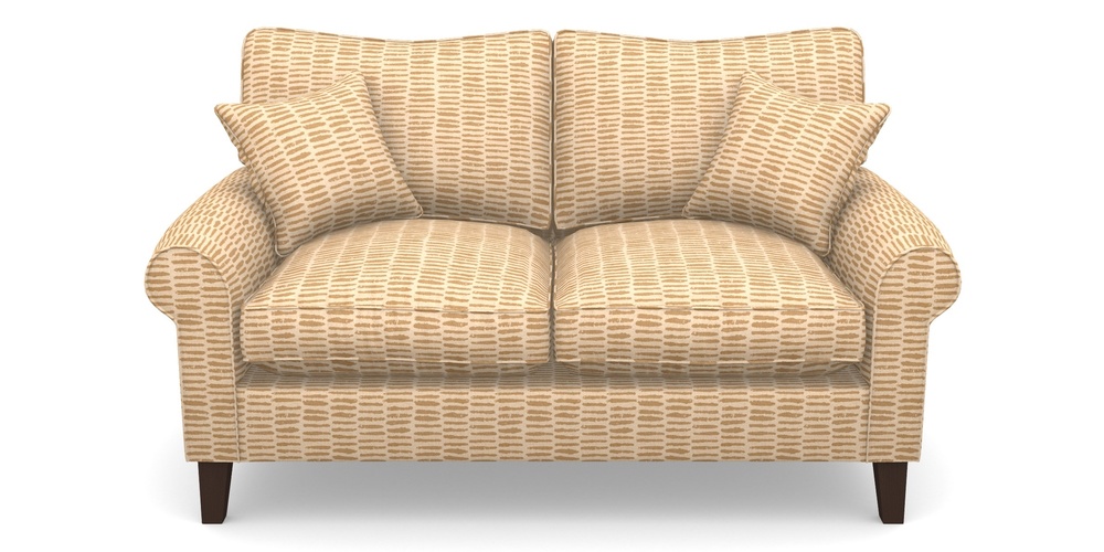 Product photograph of Waverley Scroll Arm 2 Seater Sofa In Cloth 18 - Daub - Fudge from Sofas and Stuff Limited