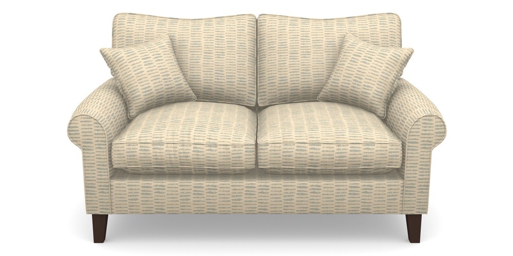 Product photograph of Waverley Scroll Arm 2 Seater Sofa In Cloth 18 - Daub - Monsoon from Sofas and Stuff Limited