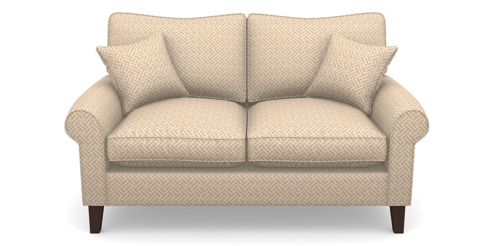 Product photograph of Waverley Scroll Arm 2 Seater Sofa In Cloth 18 - Key - Berry from Sofas and Stuff Limited