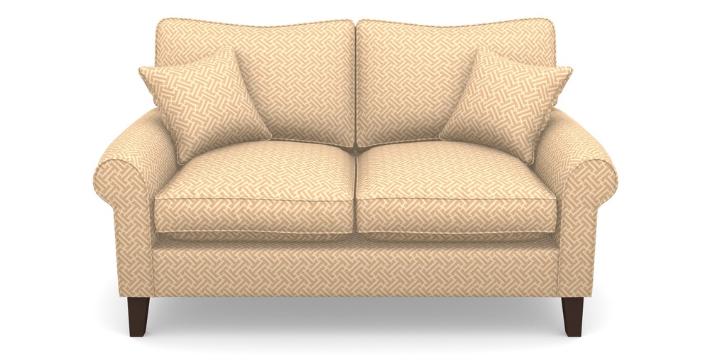 Product photograph of Waverley Scroll Arm 2 Seater Sofa In Cloth 18 - Key - Fudge from Sofas and Stuff Limited