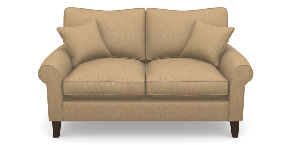 Product photograph of Waverley Scroll Arm 2 Seater Sofa In Clever Cotton Mix - Bamboo from Sofas and Stuff Limited