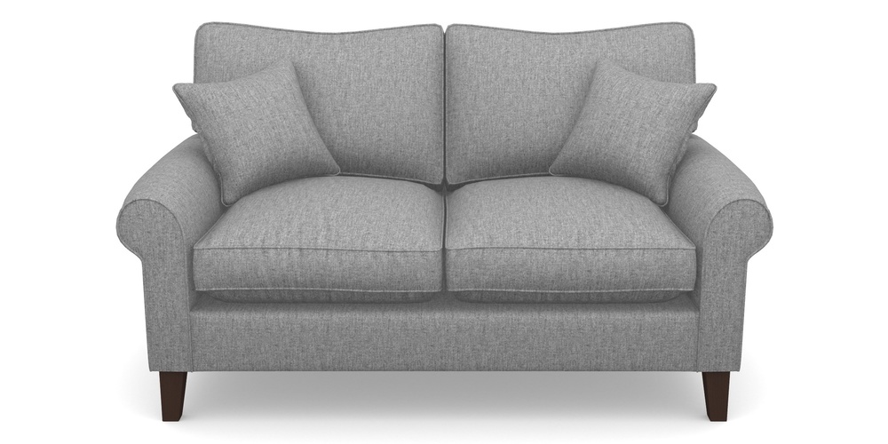 Product photograph of Waverley Scroll Arm 2 Seater Sofa In Clever Cotton Mix - Iron from Sofas and Stuff Limited