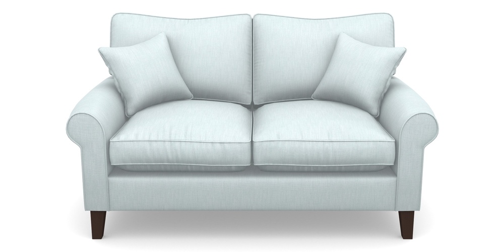 Product photograph of Waverley Scroll Arm 2 Seater Sofa In Clever Cotton Mix - Mineral from Sofas and Stuff Limited