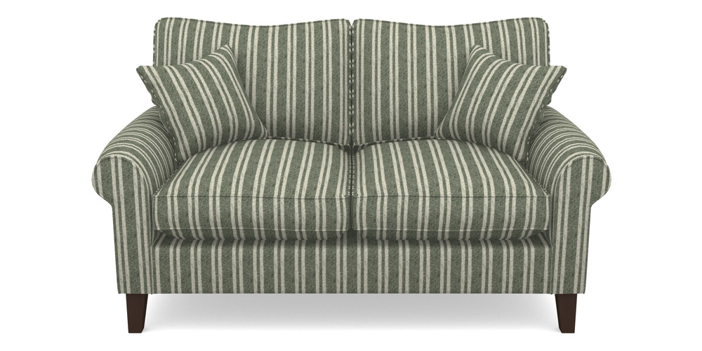 Product photograph of Waverley Scroll Arm 2 Seater Sofa In Cloth 22 - Barcode - Courgette from Sofas and Stuff Limited