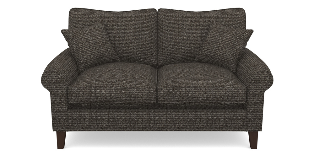 Product photograph of Waverley Scroll Arm 2 Seater Sofa In Cloth 20 - Design 3 - Chestnut Weave from Sofas and Stuff Limited