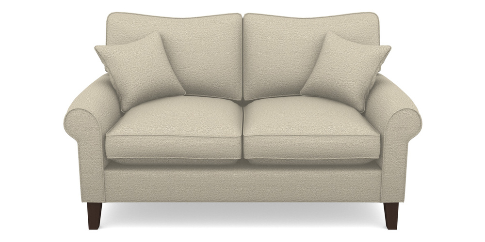 Product photograph of Waverley Scroll Arm 2 Seater Sofa In Cloth 20 - Design 6 - Natural Linen from Sofas and Stuff Limited