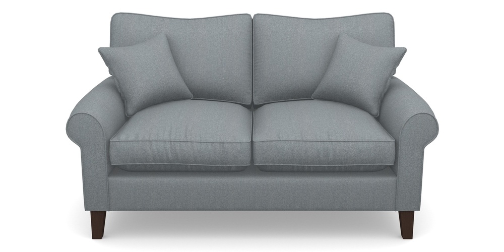 Product photograph of Waverley Scroll Arm 2 Seater Sofa In Eco Washable Cotton - Pebble from Sofas and Stuff Limited