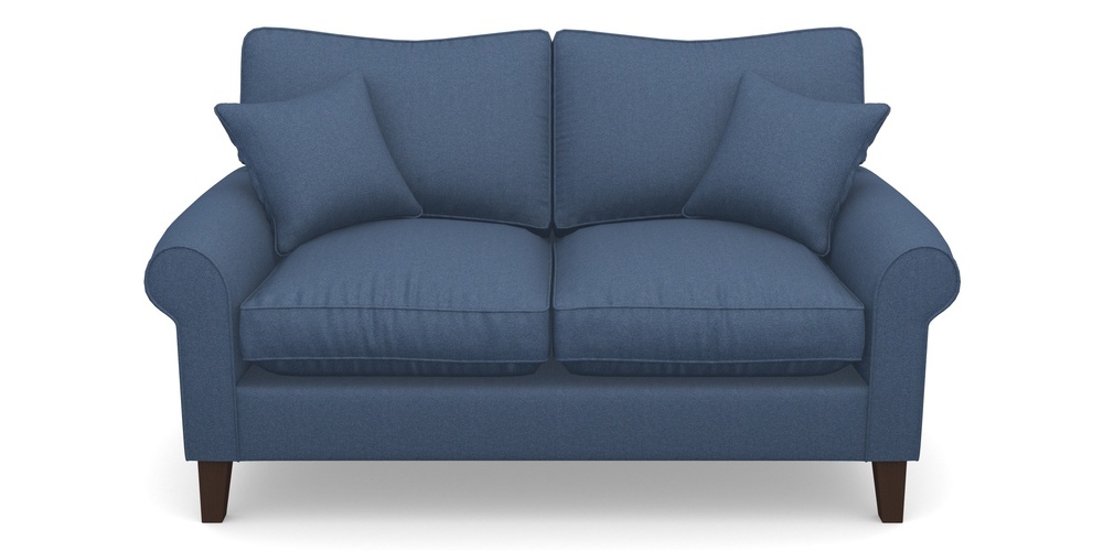 Product photograph of Waverley Scroll Arm 2 Seater Sofa In Eco Washable Cotton - Twilight from Sofas and Stuff Limited