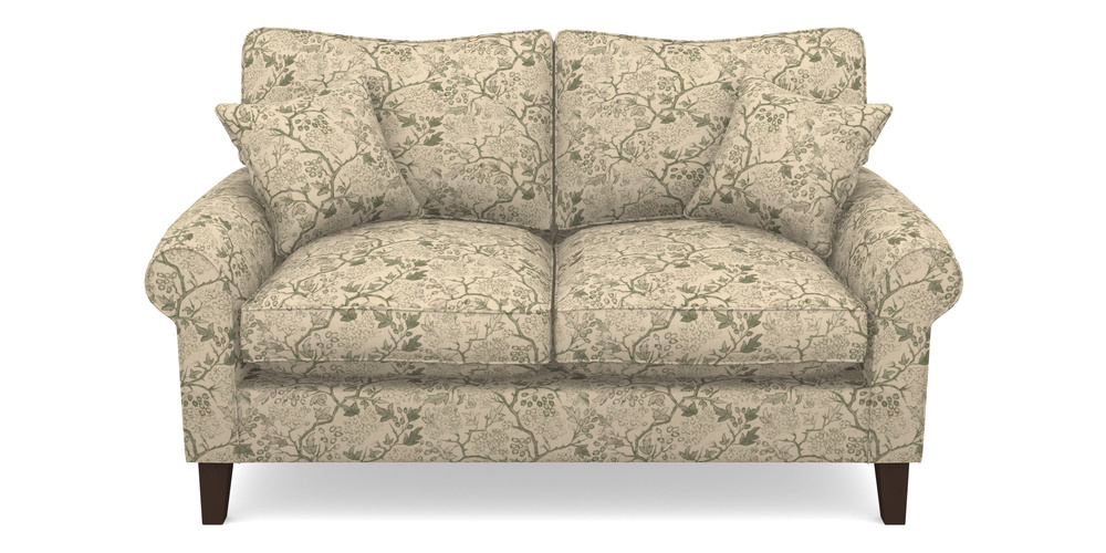 Product photograph of Waverley Scroll Arm 2 Seater Sofa In Rhs Collection - Gertrude Jekyll Linen Cotton Blend - Green from Sofas and Stuff Limited