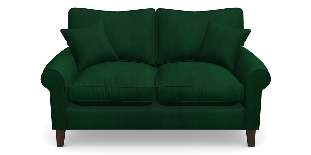 Product photograph of Waverley Scroll Arm 2 Seater Sofa In House Clever Velvet - Fern from Sofas and Stuff Limited