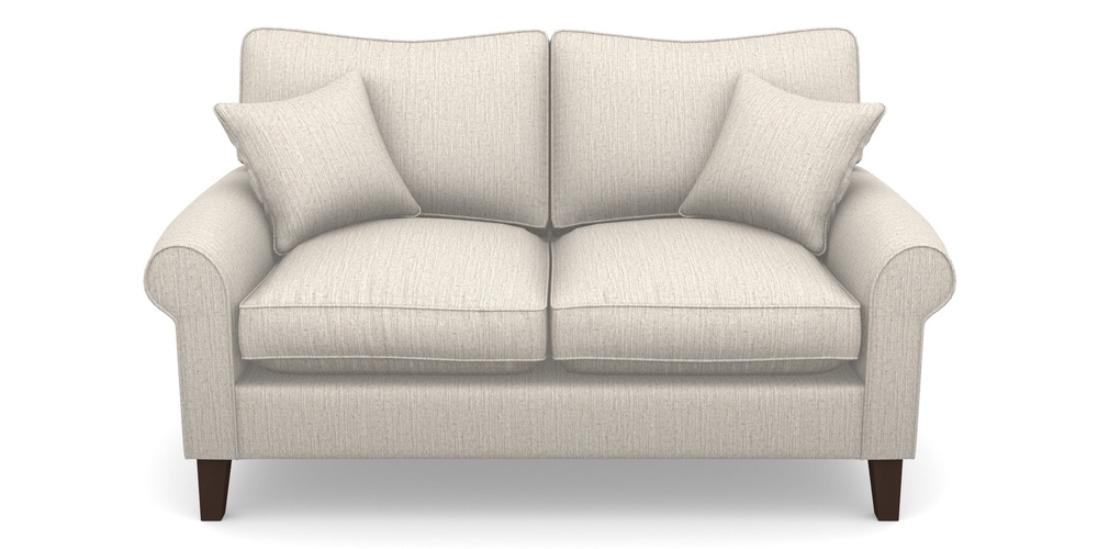 Product photograph of Waverley Scroll Arm 2 Seater Sofa In Herringbone - Natural from Sofas and Stuff Limited