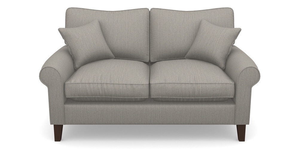 Product photograph of Waverley Scroll Arm 2 Seater Sofa In Herringbone - Shadow from Sofas and Stuff Limited