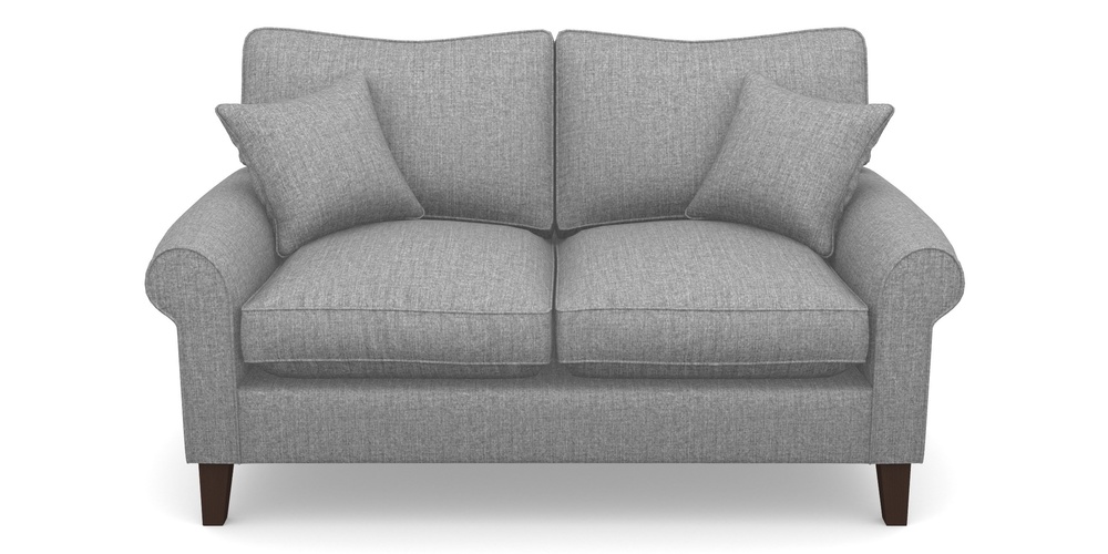 Product photograph of Waverley Scroll Arm 2 Seater Sofa In House Plain - Nickel from Sofas and Stuff Limited