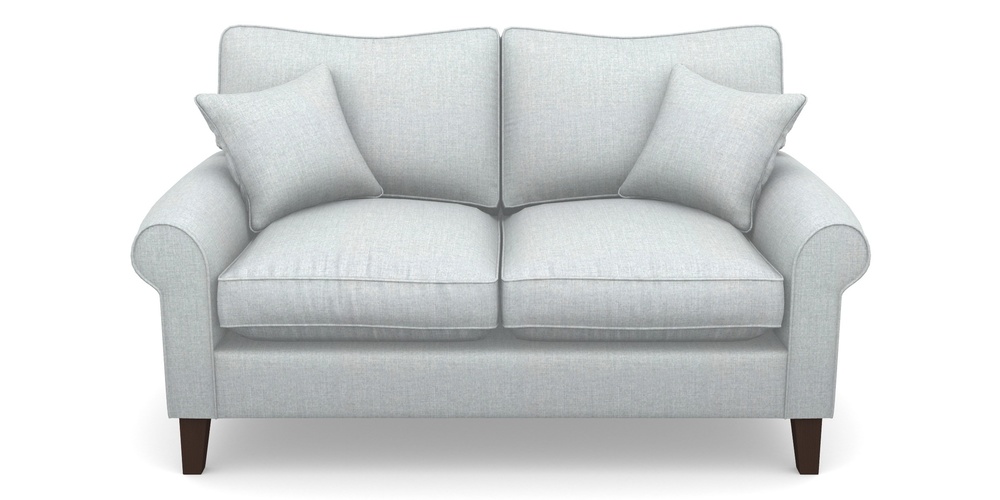 Product photograph of Waverley Scroll Arm 2 Seater Sofa In House Plain - Silver from Sofas and Stuff Limited