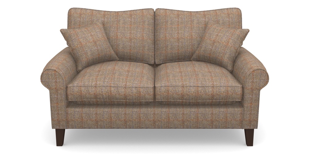 Product photograph of Waverley Scroll Arm 2 Seater Sofa In Harris Tweed House - Harris Tweed House Bracken Herringbone from Sofas and Stuff Limited