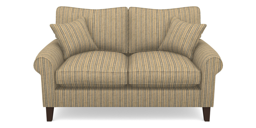 Product photograph of Waverley Scroll Arm 2 Seater Sofa In Cloth 22 Weaves - North Cascades - Amber from Sofas and Stuff Limited