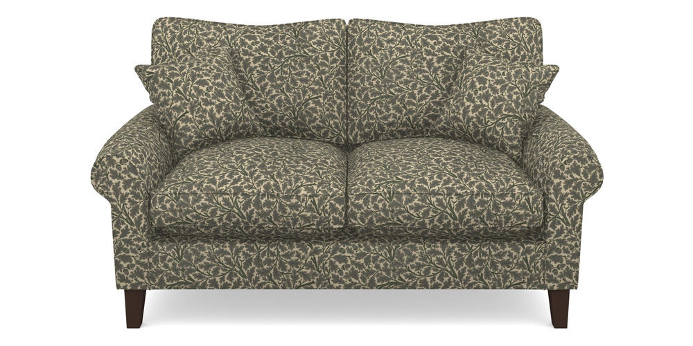 Product photograph of Waverley Scroll Arm 2 Seater Sofa In V A Drawn From Nature Collection - Oak Tree - Dark Green from Sofas and Stuff Limited