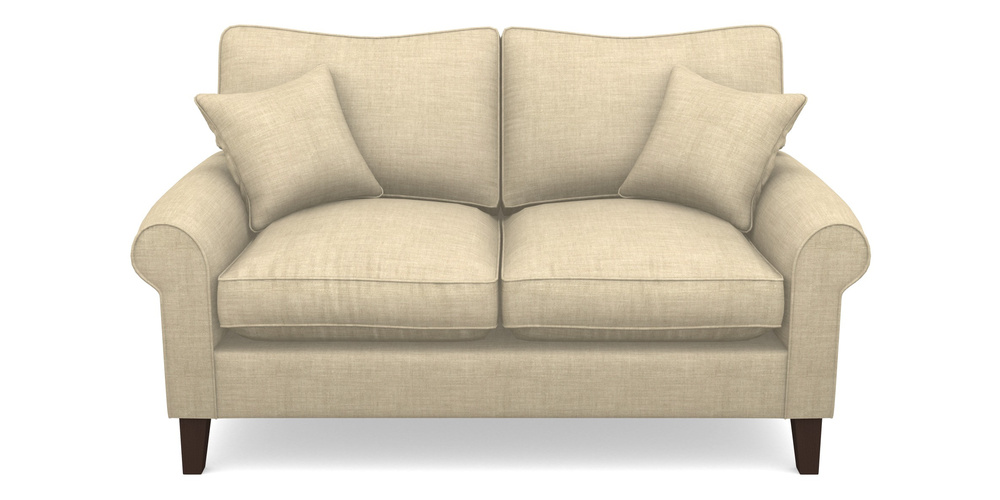 Product photograph of Waverley Scroll Arm 2 Seater Sofa In Posh Linen - Oatmeal from Sofas and Stuff Limited