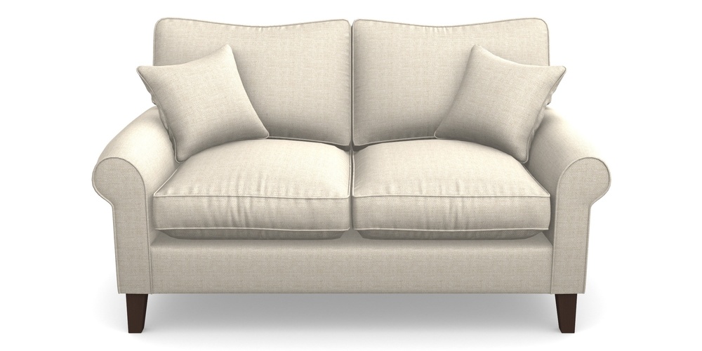 Product photograph of Waverley Scroll Arm 2 Seater Sofa In Sole Linen - Natural from Sofas and Stuff Limited