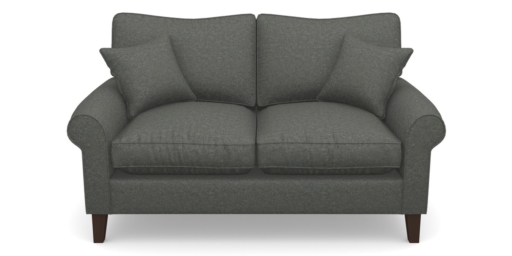 Product photograph of Waverley Scroll Arm 2 Seater Sofa In Soft Wool - Armour from Sofas and Stuff Limited