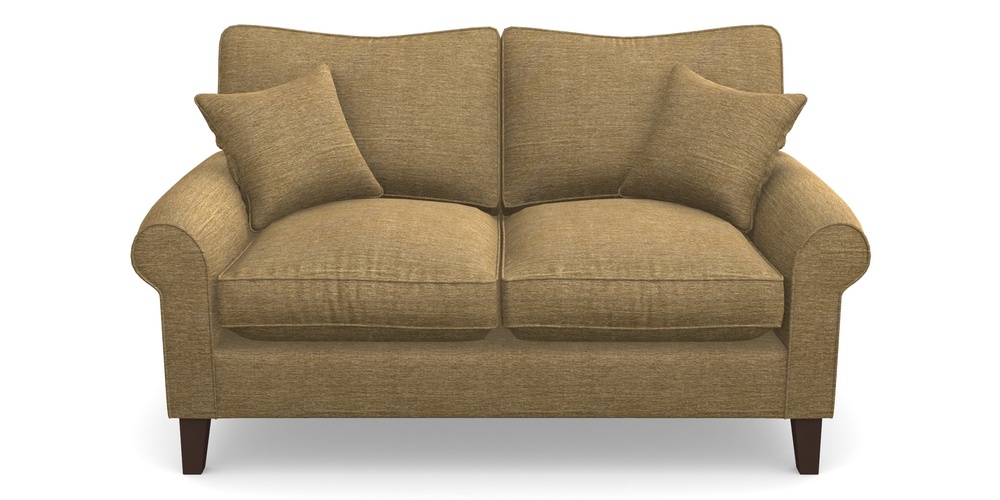 Product photograph of Waverley Scroll Arm 2 Seater Sofa In Textured Velvet - Balsa from Sofas and Stuff Limited