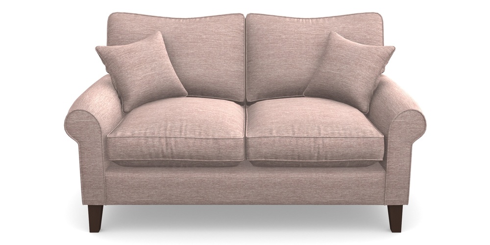 Product photograph of Waverley Scroll Arm 2 Seater Sofa In Textured Velvet - Wisteria from Sofas and Stuff Limited