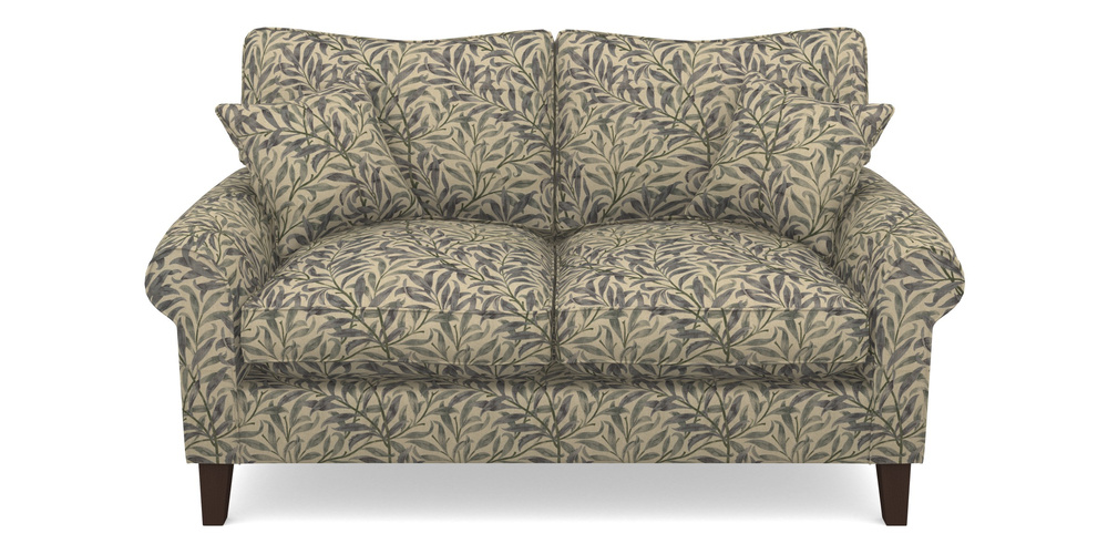 Product photograph of Waverley Scroll Arm 2 Seater Sofa In V A Drawn From Nature - Willow Bough Large - Duck Egg from Sofas and Stuff Limited