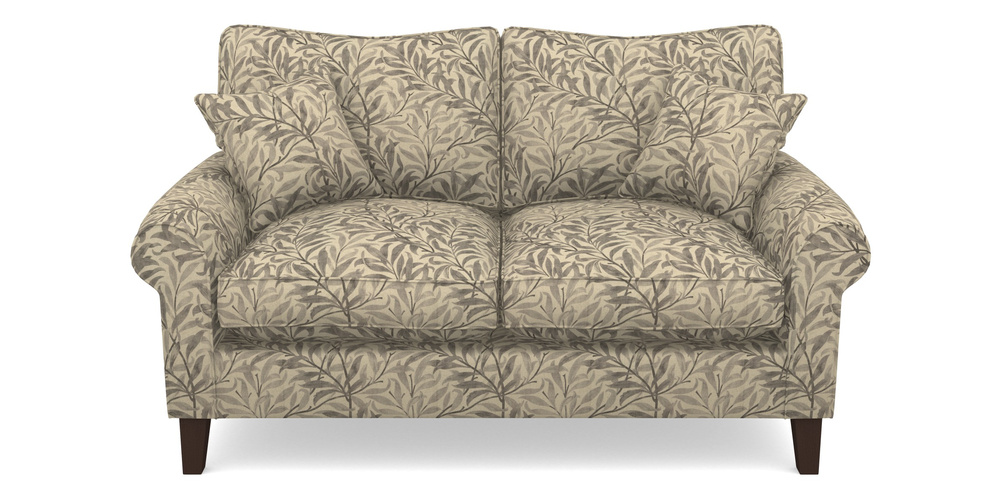 Product photograph of Waverley Scroll Arm 2 Seater Sofa In V A Drawn From Nature - Willow Bough Large - Grey from Sofas and Stuff Limited